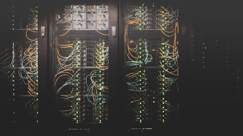 数据处理中心机房服务器阵列